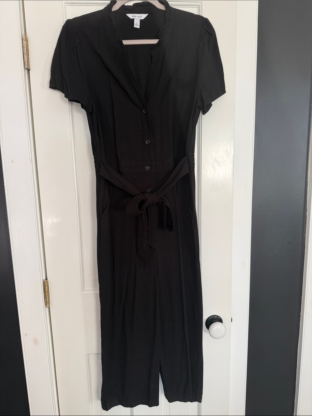 Button-Front Jumper